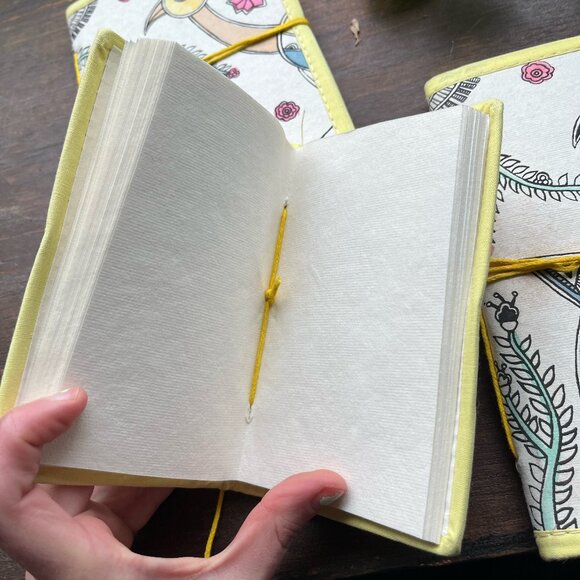 Modelli Creations set of 3 natural fiber journals - Picture 5 of 8